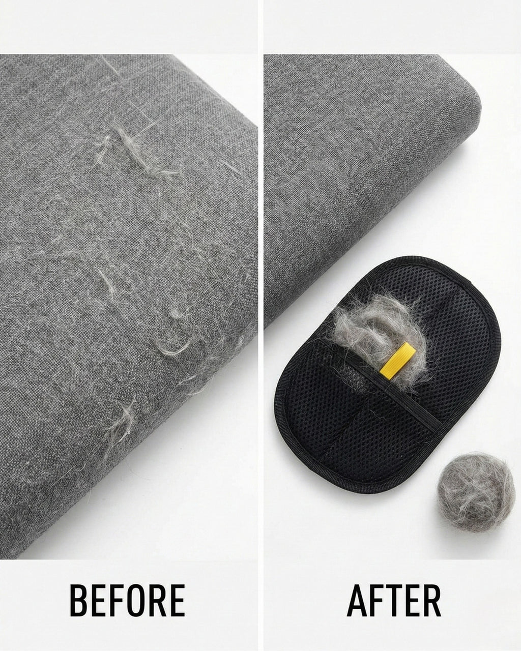 Pet Hair Removal Gloves (Pack of 2)