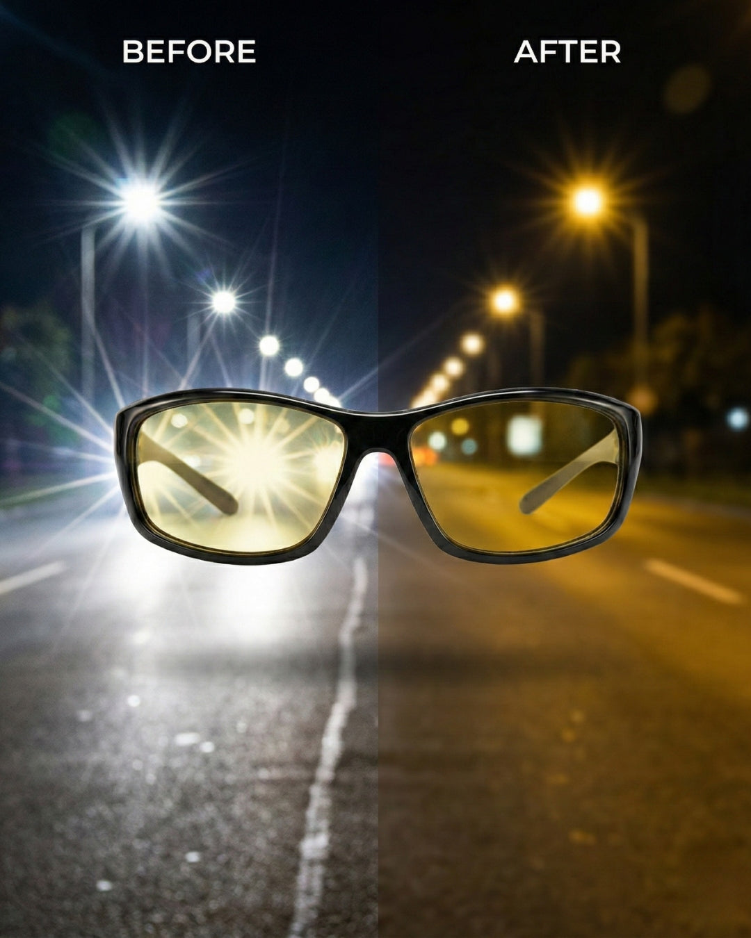 Unisex NightHawk Vision Glasses