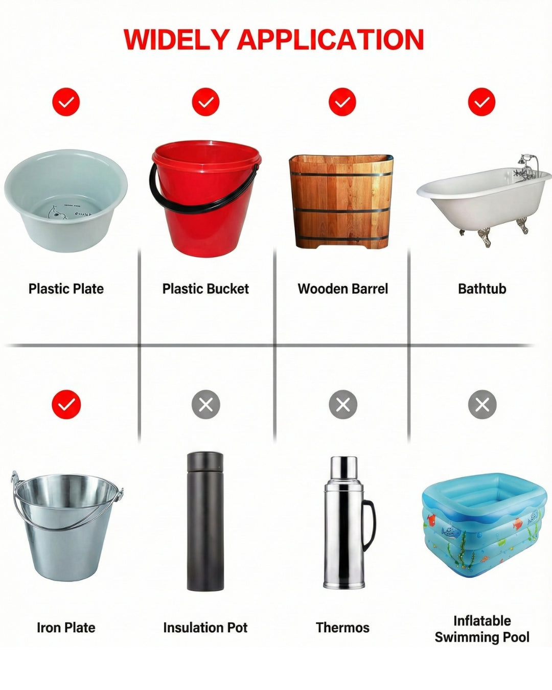 Water Heater Portable Electric Immersion Element Boiler